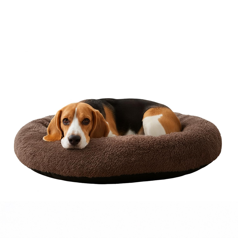Plush Reversible Donut Comfort Bed