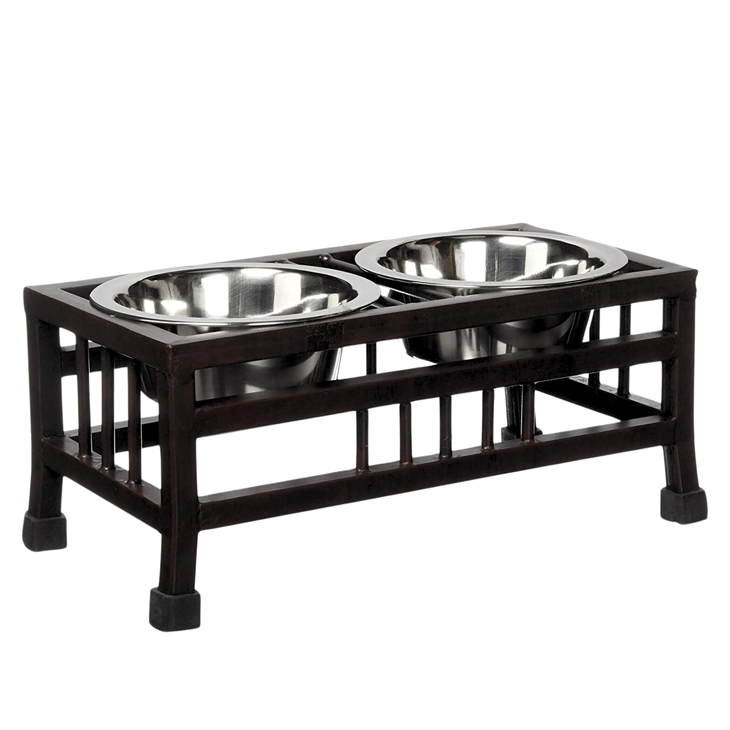 Elevated Stainless Steel Dog Bowl Stand