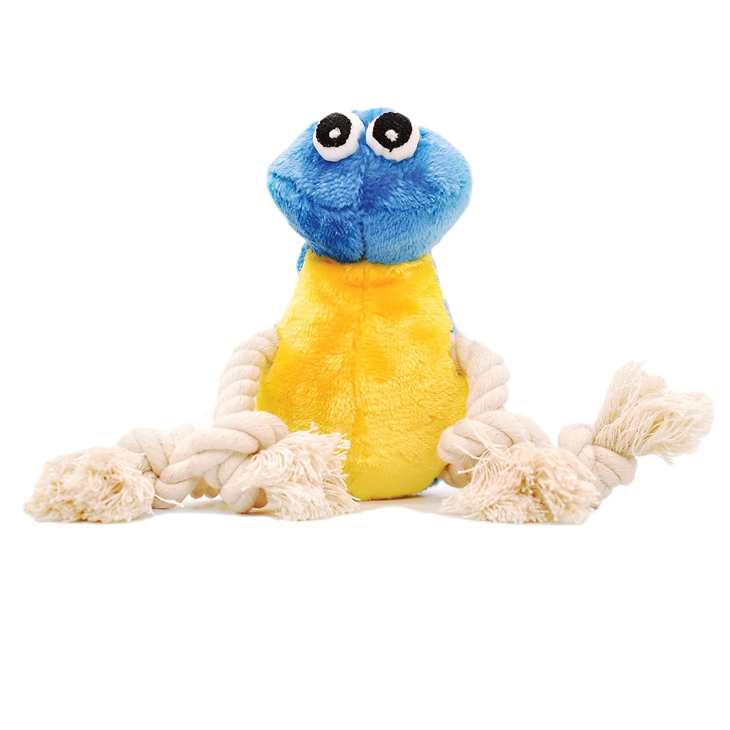 Furry Bird Crinkle Chew Toy