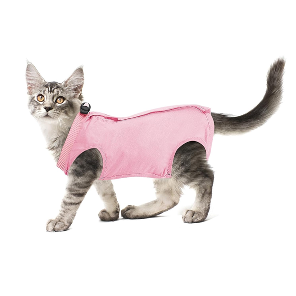 Cat Professional Recovery Suit - Abdominal Wounds & Skin Diseases, Kitten Surgery Alternative
