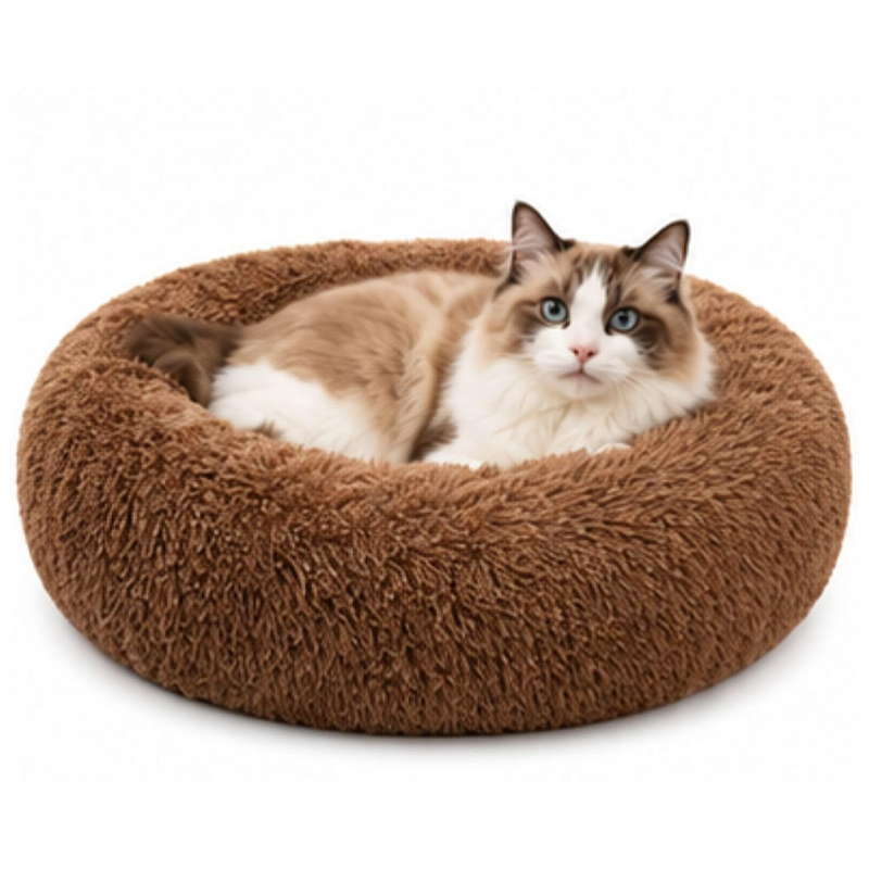 Plush Raised Rim Cozy Pet Nest