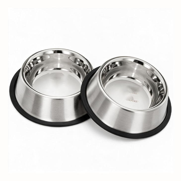 Stainless Steel Non Slip Dog Bowls