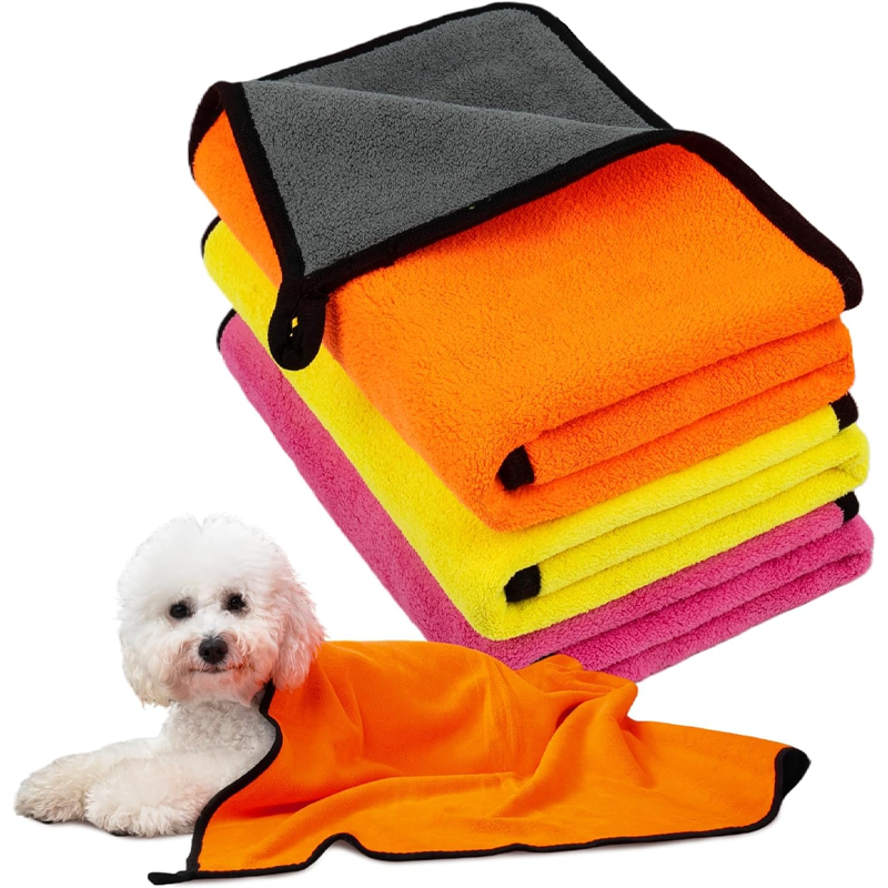 Absorbent Microfiber Pet Drying Towel