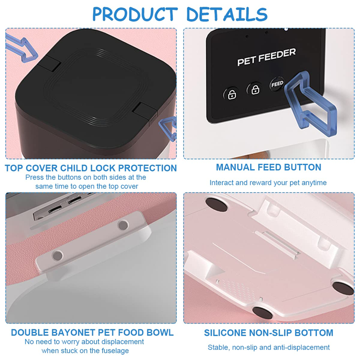 Smart WiFi Automatic Cat Feeder