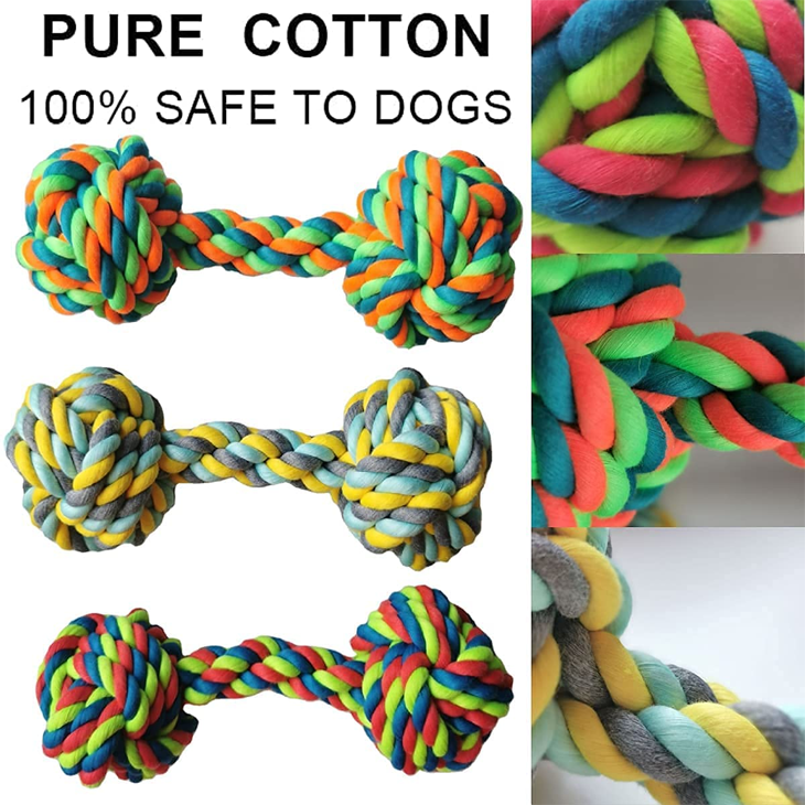 Cotton Rope Chew Toy Set