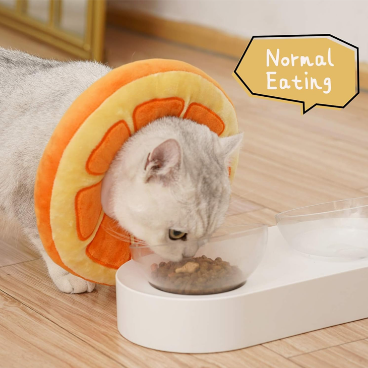 Soft Orange Recovery Cone Collar