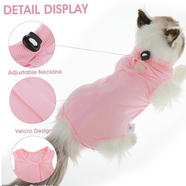 Cat Professional Recovery Suit - Abdominal Wounds & Skin Diseases, Kitten Surgery Alternative