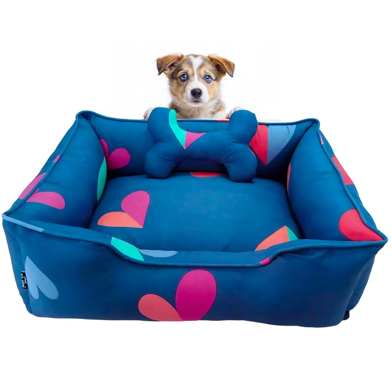 Heart Shaped Plush Pet Sofa