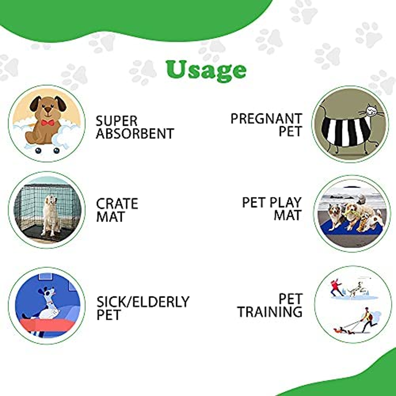 Reusable Waterproof Absorbent Pet Training Pad