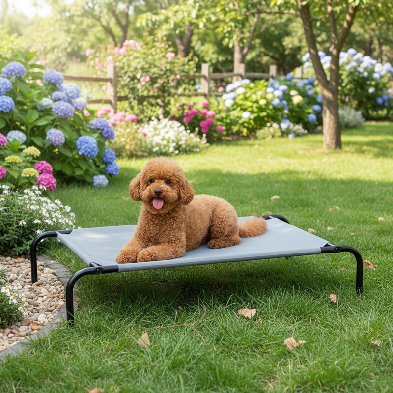 Elevated Breathable Cooling Dog Cot