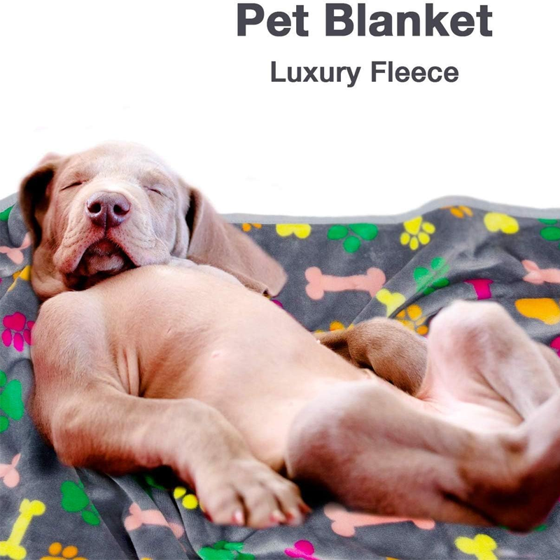 Microplush Fuzzy Pet Sleep Blanket