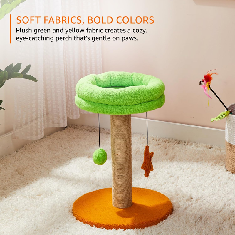 Jute Scratch Lounge Play Tower