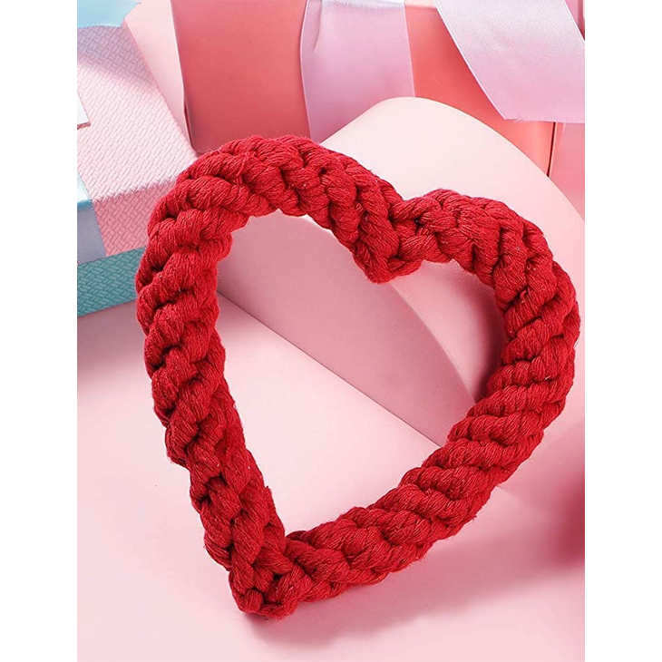Knotted Cotton Puppy Teething Toy