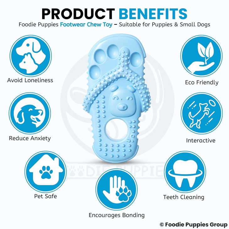 Slipper Shaped Puppy Teething Toy