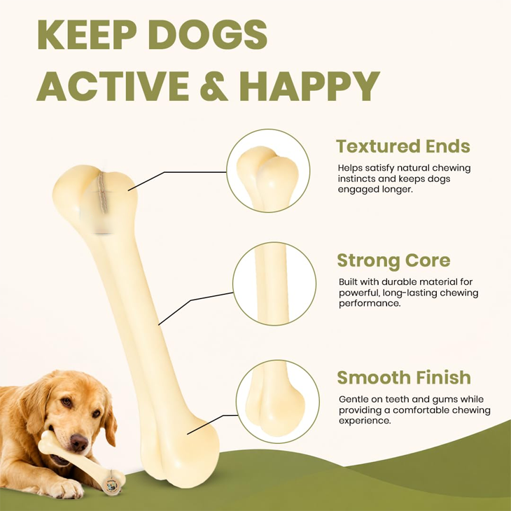 Bite Resistant Dental Chew Bone