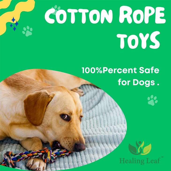 Natural Cotton Rope Puppy Toys