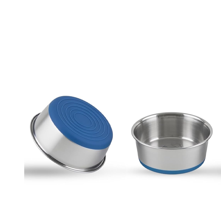 Stainless Steel Non Slip Pet Feeding Bowl