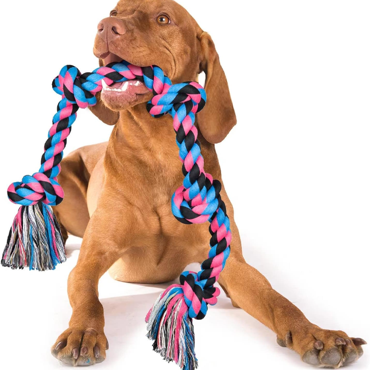 Bone Shaped Rope Dental Toy
